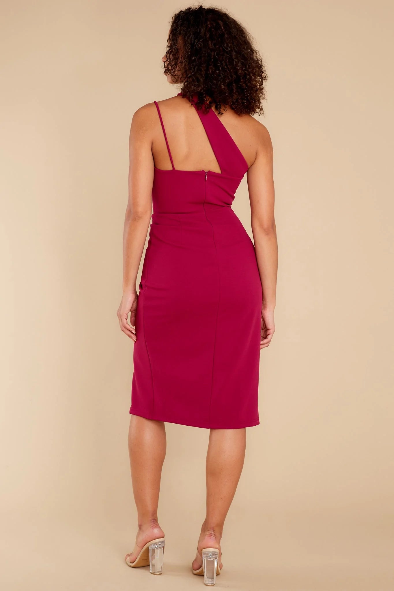 Forget About It Magenta Dress - qrack theme