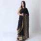 Mia Black Saree with Hand Embroidered Blouse...