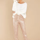Don't Miss Out Ivory Eyelash Sweater new - qrack theme