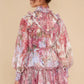 Beginning To Flourish Lavender Floral Print Dress - qrack theme