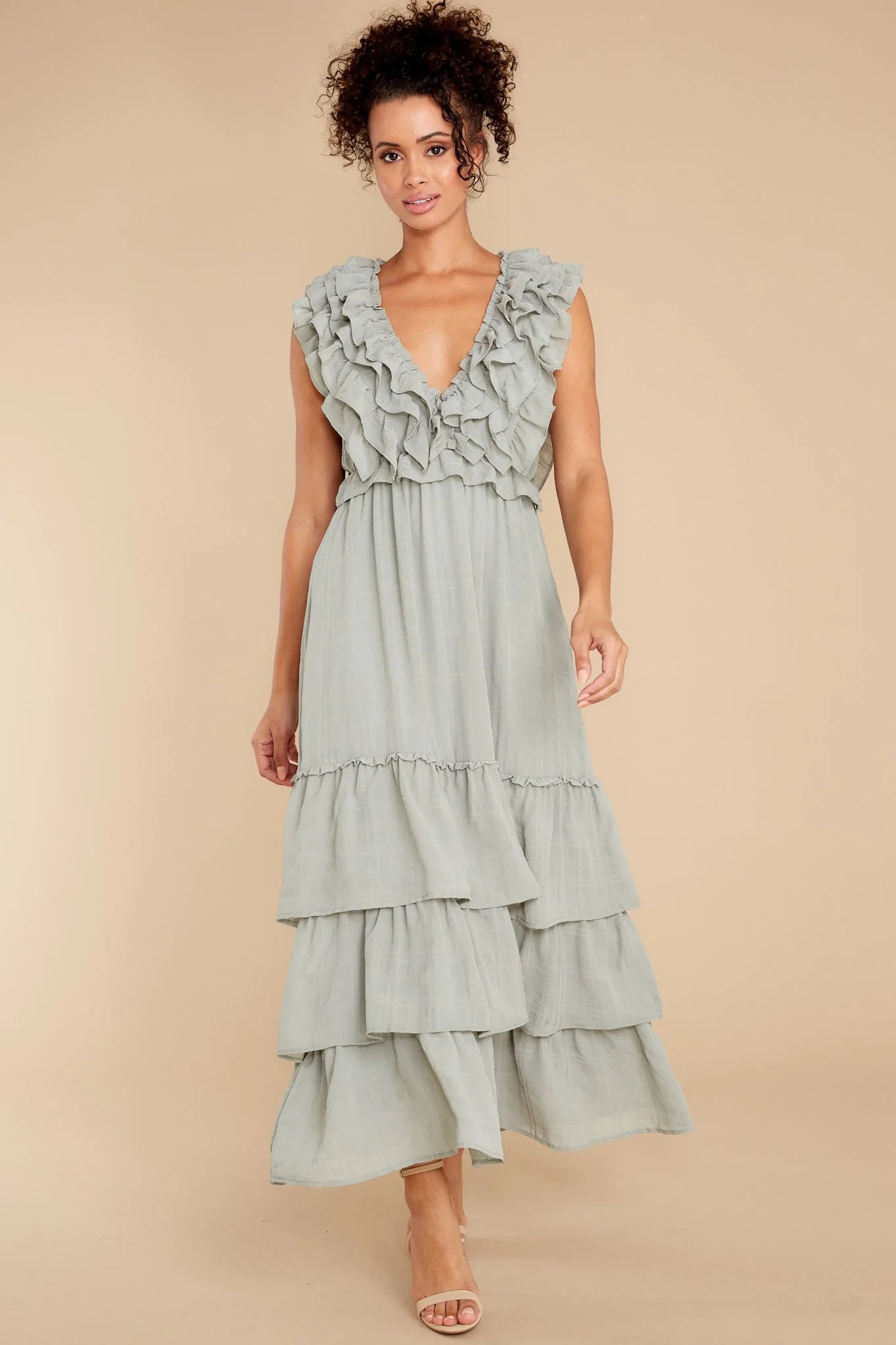 Timeless Essence Sage Maxi Dress - qrack theme