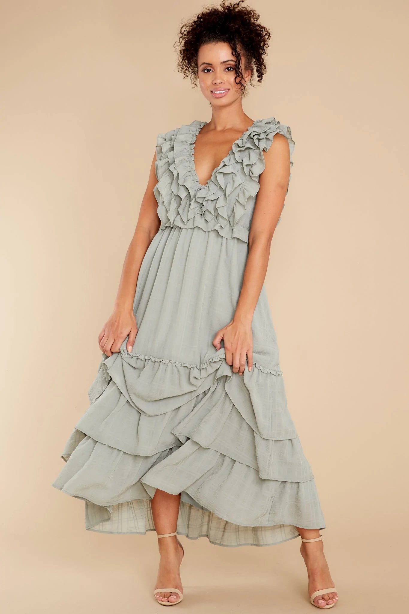 Timeless Essence Sage Maxi Dress - qrack theme