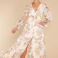 Enchanting Looks Blush Floral Print Maxi Dress - qrack theme