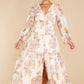 Enchanting Looks Blush Floral Print Maxi Dress - qrack theme