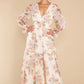 Enchanting Looks Blush Floral Print Maxi Dress - qrack theme