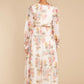 Enchanting Looks Blush Floral Print Maxi Dress - qrack theme
