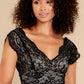 Gorgeously Graceful Black Lace Bodysuit - qrack theme