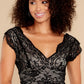 Gorgeously Graceful Black Lace Bodysuit - qrack theme