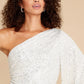 Get Glam Ivory Sequin Top - qrack theme