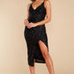 Ready To Shine Black Sequin Midi Dress - qrack theme