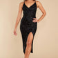 Ready To Shine Black Sequin Midi Dress - qrack theme