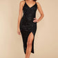 Ready To Shine Black Sequin Midi Dress - qrack theme
