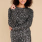 Glamour Girl Silver Sequin Dress g - qrack theme
