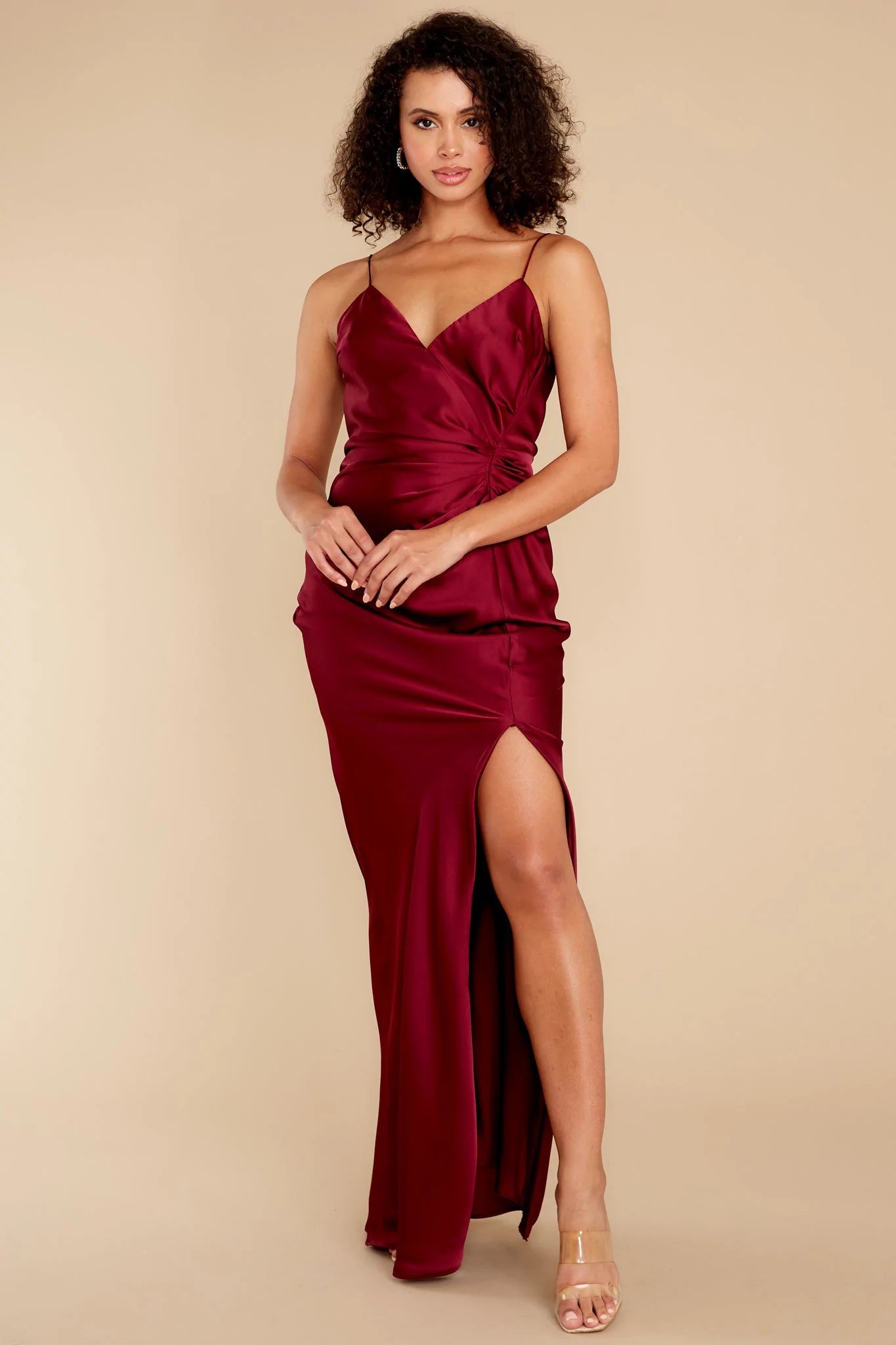 Dance Through The Night Dark Wine Maxi Dress - qrack theme