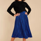 Magic Moments Navy Blue Maxi Skirt - qrack theme