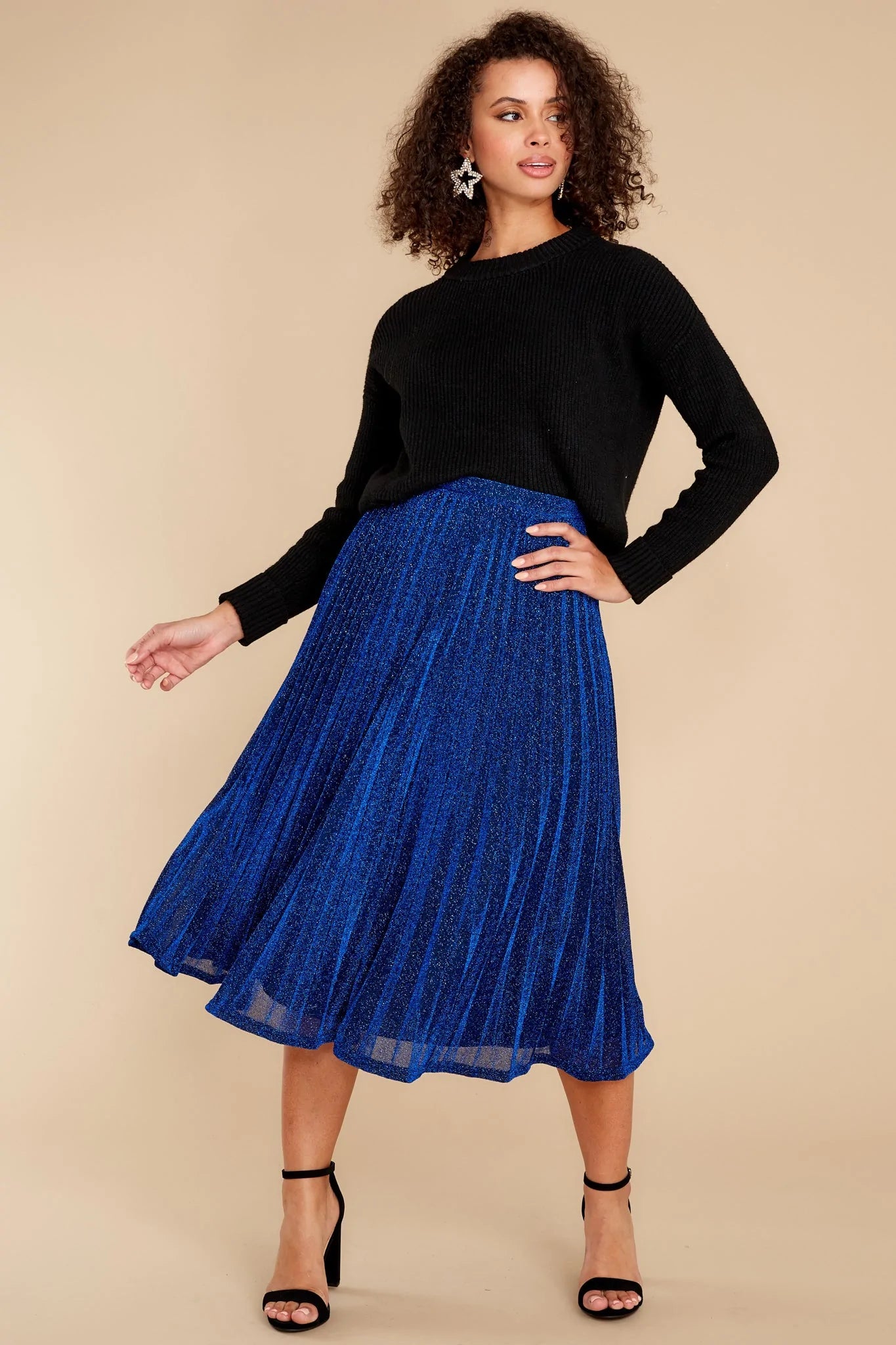 Magic Moments Navy Blue Maxi Skirt - qrack theme