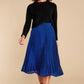 Magic Moments Navy Blue Maxi Skirt - qrack theme