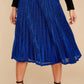Magic Moments Navy Blue Maxi Skirt - qrack theme