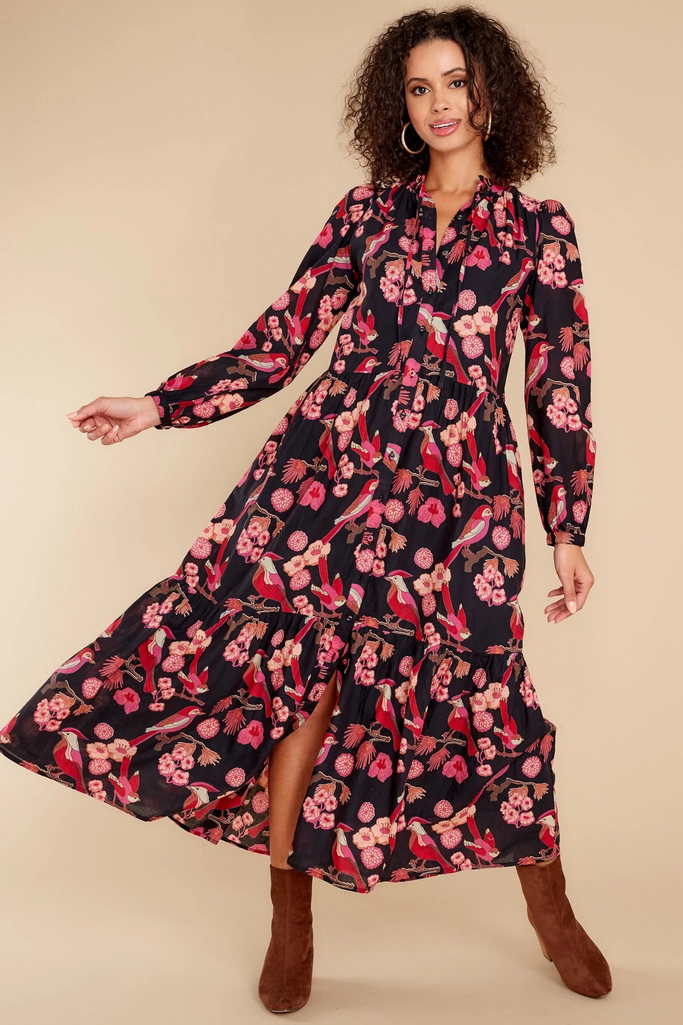 Rosie Vintage Bird Dress - qrack theme