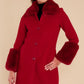 Mandi Cherry Jam Coat - qrack theme