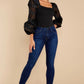 Magic Details Black Bodysuit - qrack theme