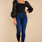 Magic Details Black Bodysuit - qrack theme