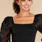 Magic Details Black Bodysuit - qrack theme
