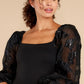 Magic Details Black Bodysuit - qrack theme