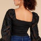 Magic Details Black Bodysuit - qrack theme
