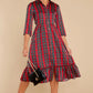 Derek Tartan Plaid Dress - qrack theme