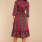 Derek Tartan Plaid Dress - qrack theme