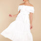 Relaxing Getaway White Maxi Dress - qrack theme