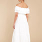 Relaxing Getaway White Maxi Dress - qrack theme