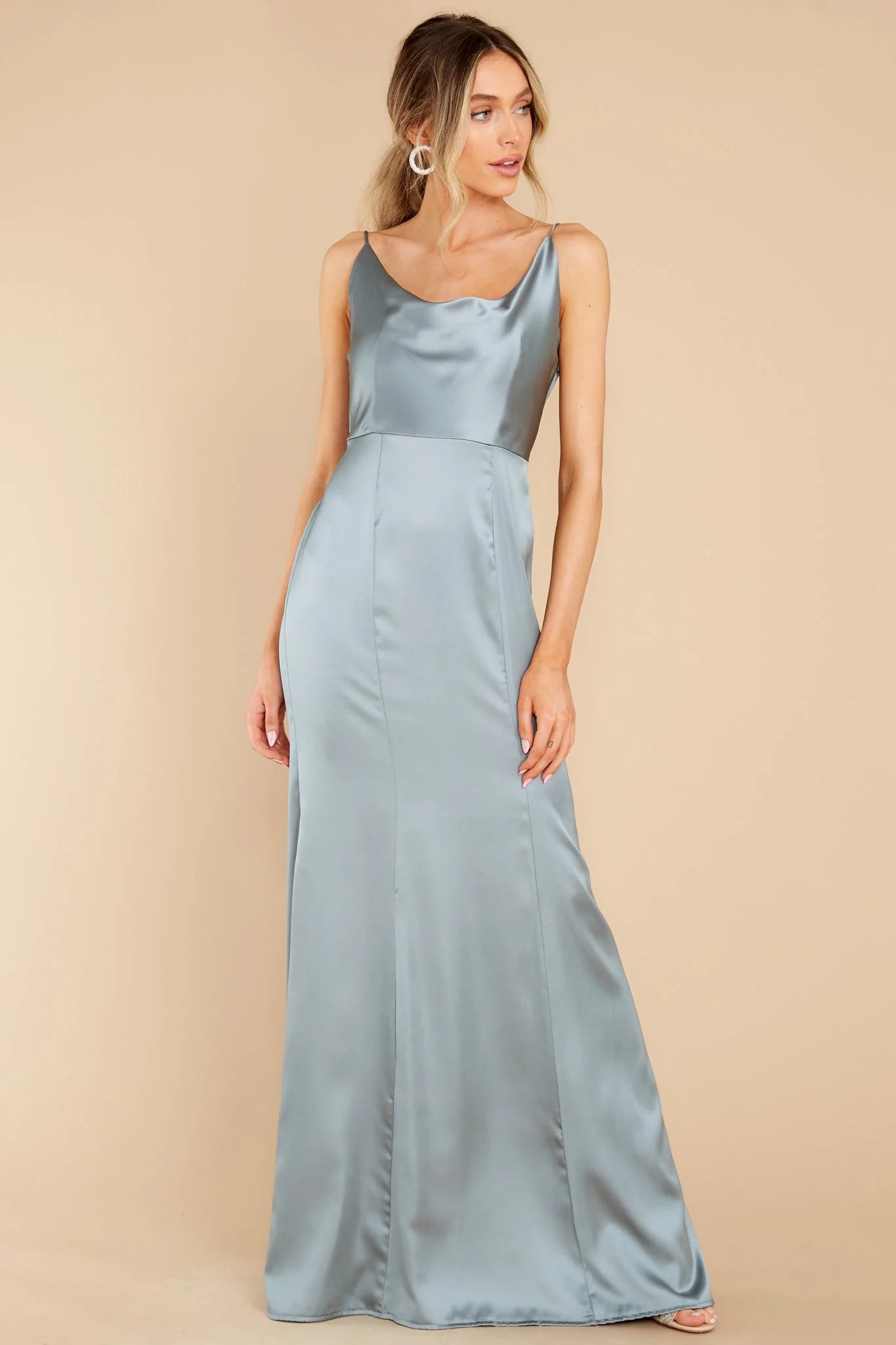 Inner Radiance Grey Maxi Dress - qrack theme