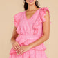 Corelli Hot Pink Cherry Mini Dress - qrack theme