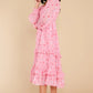 Miri Coral Blaze Midi Dress - qrack theme