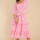 Miri Coral Blaze Midi Dress - qrack theme
