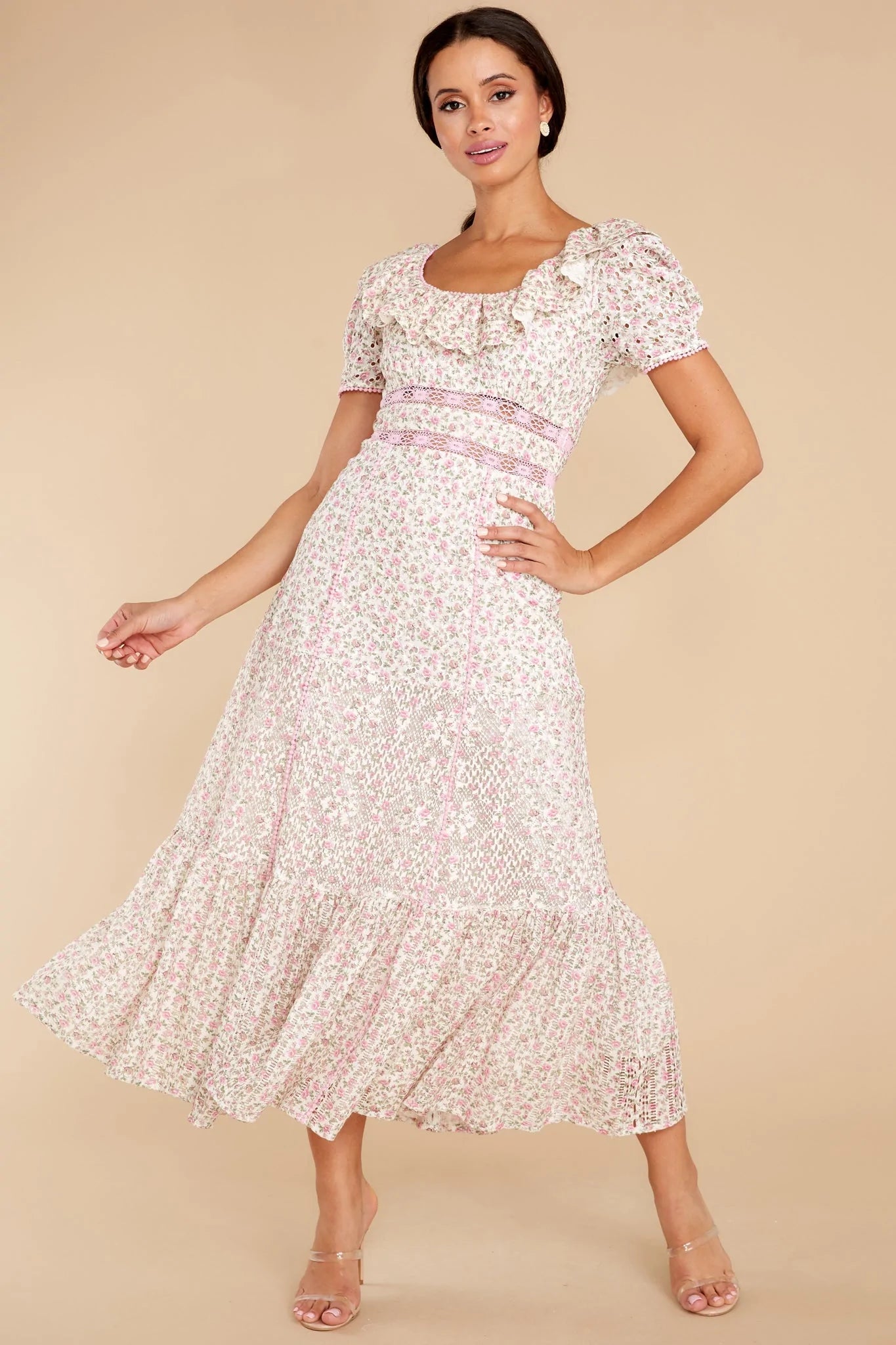 Stassie Petunia Pink Maxi Dress - qrack theme