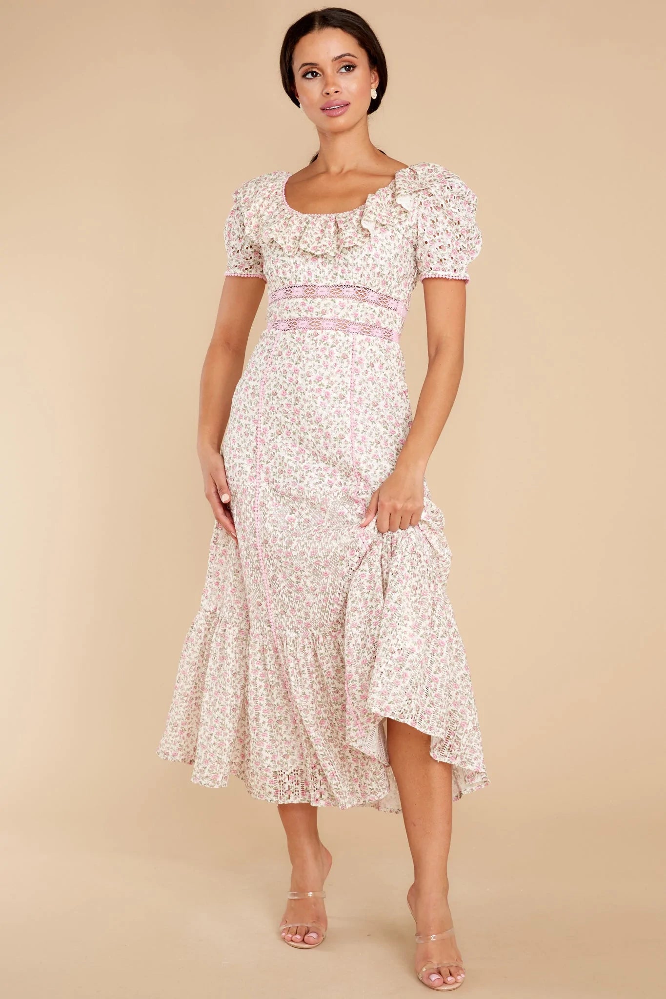 Stassie Petunia Pink Maxi Dress - qrack theme
