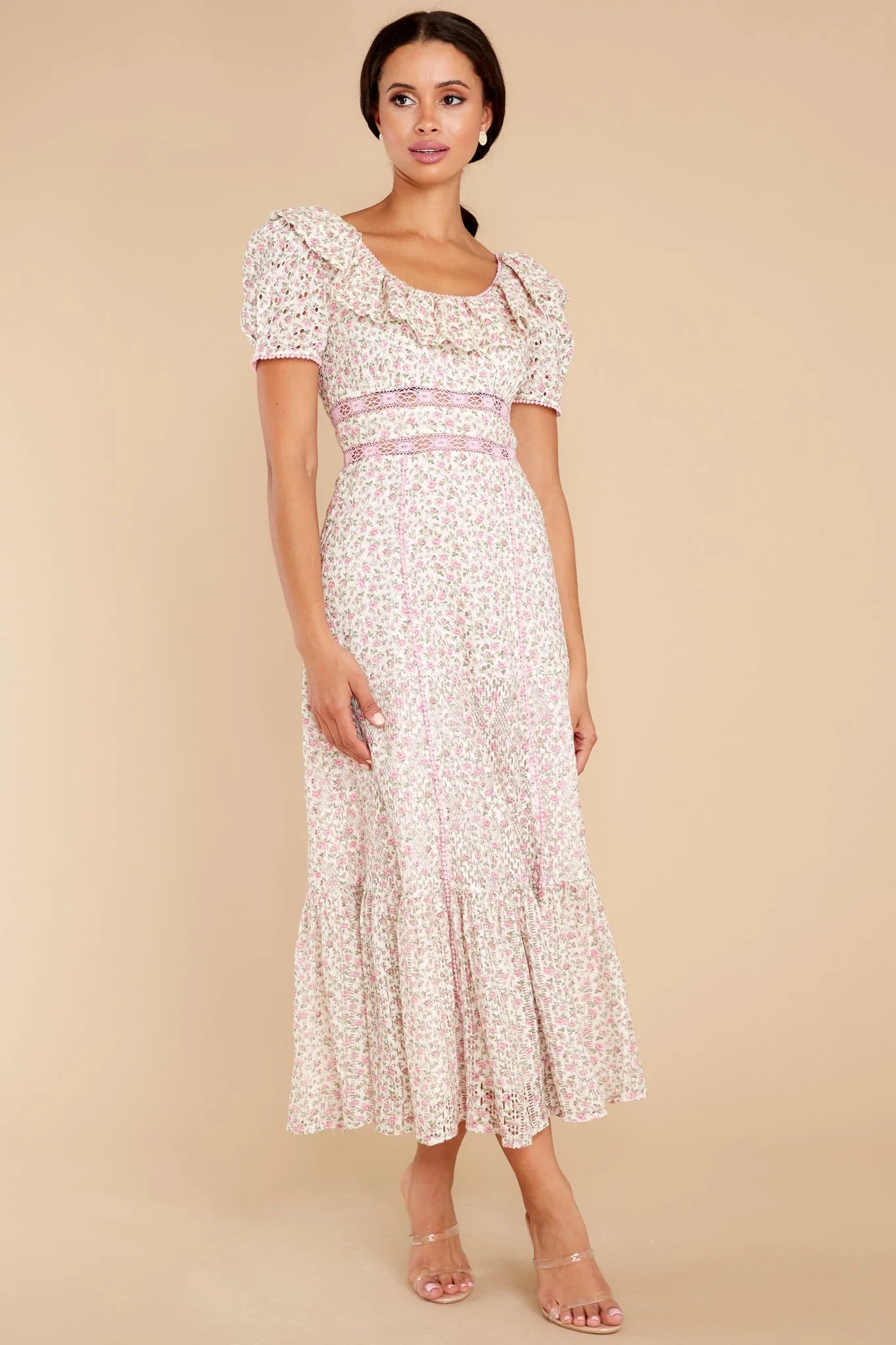 Stassie Petunia Pink Maxi Dress - qrack theme