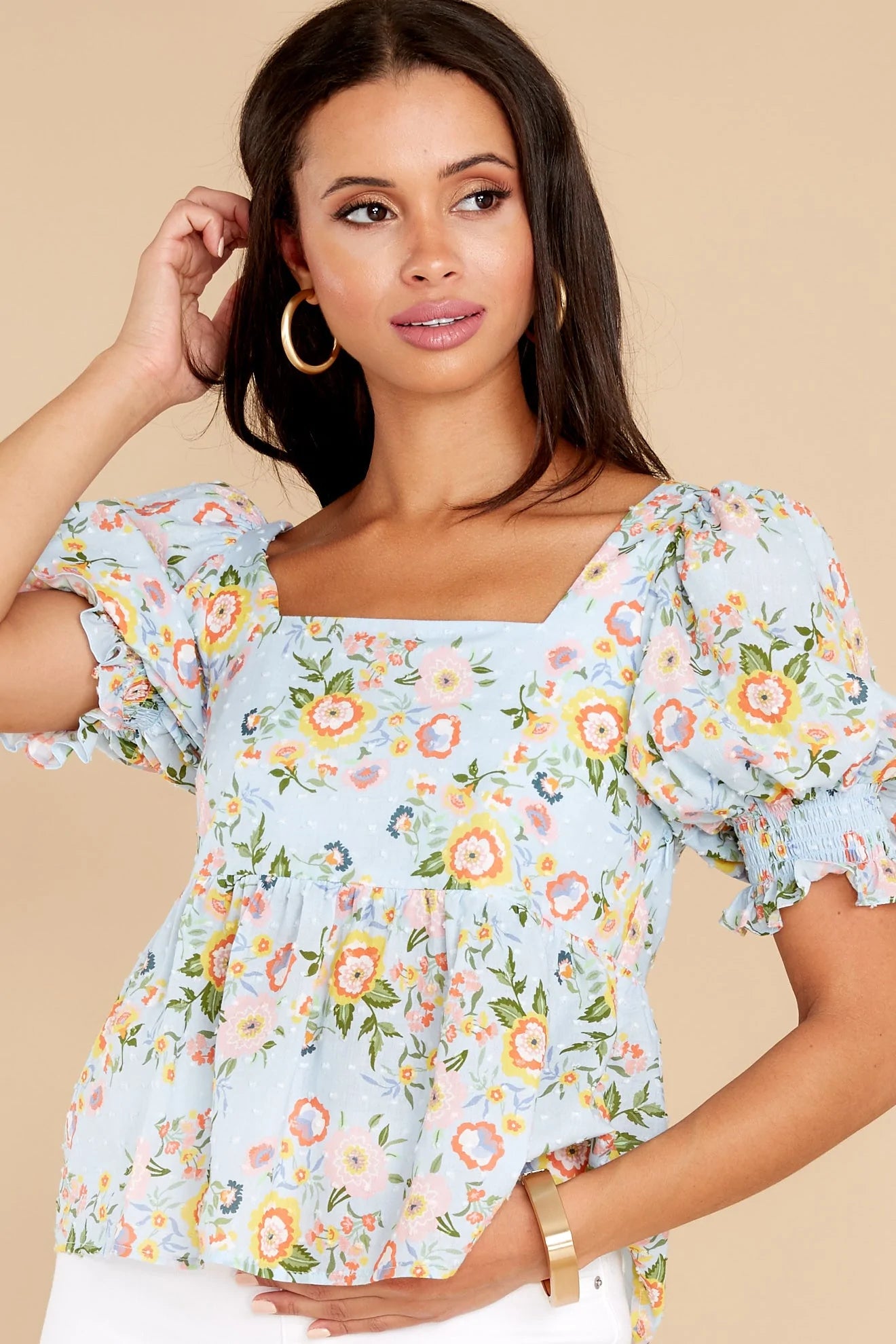 Daphne Garden Party Top - qrack theme