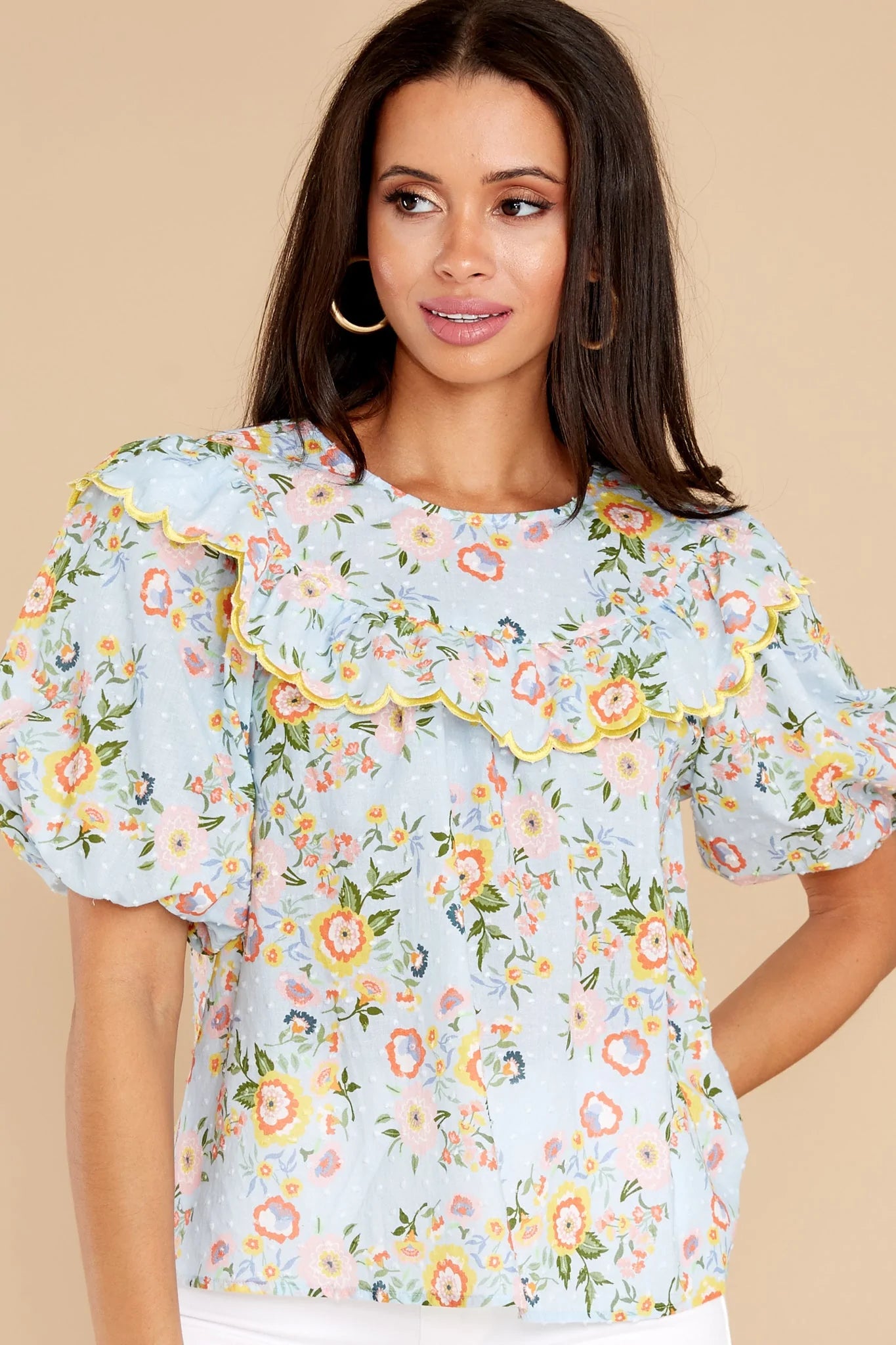 Frances Garden Party Top - qrack theme
