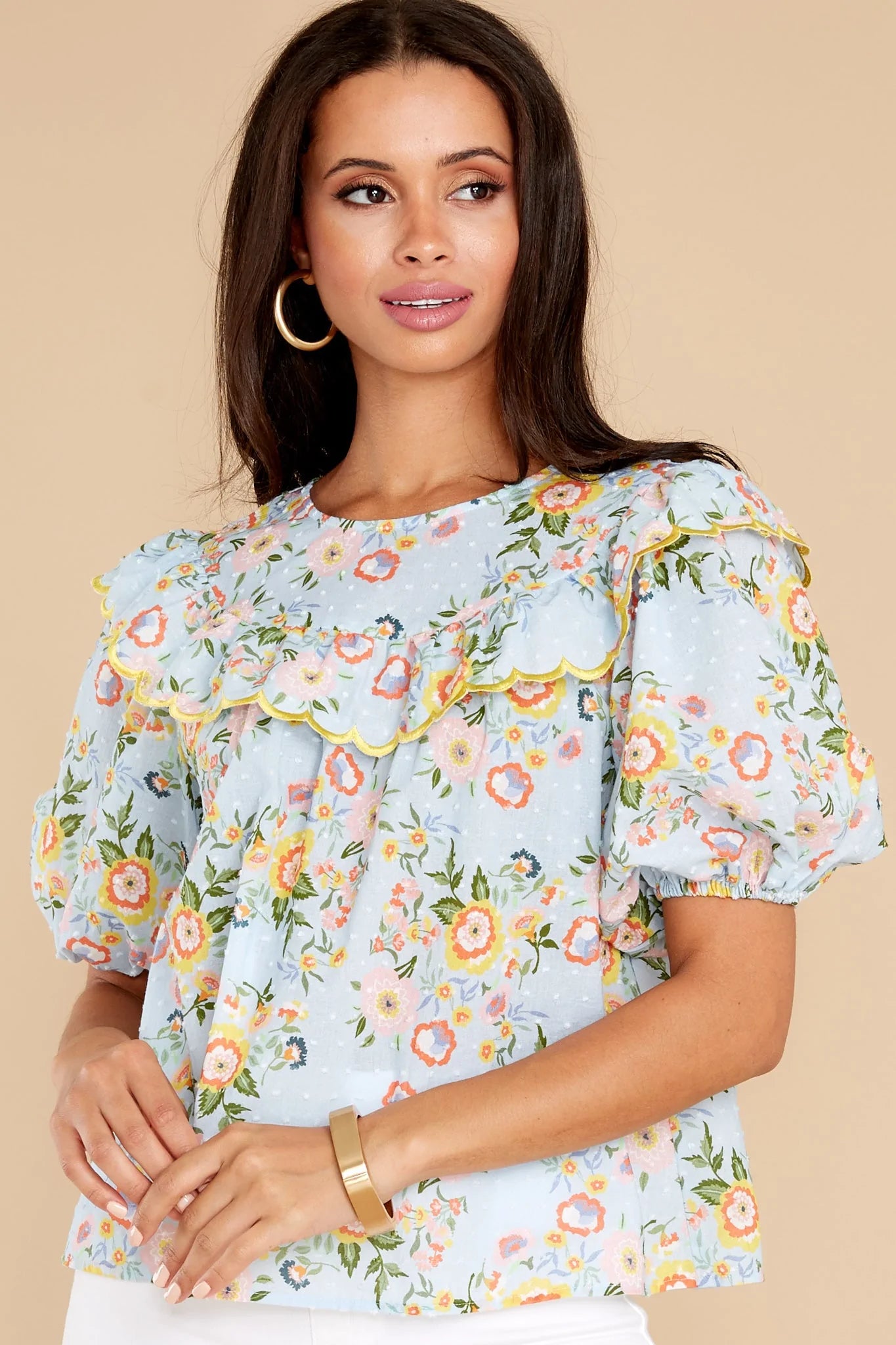 Frances Garden Party Top - qrack theme