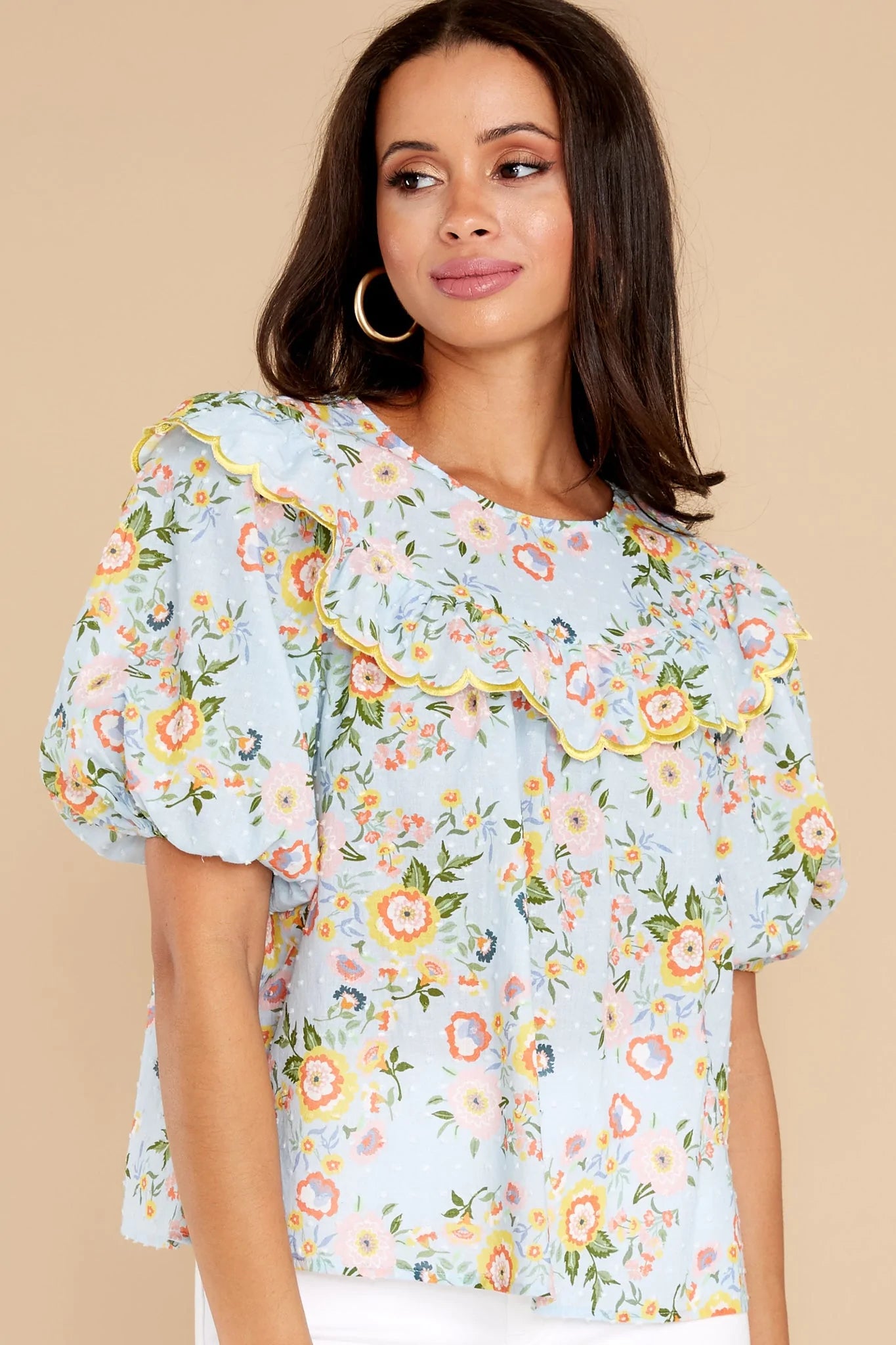 Frances Garden Party Top - qrack theme