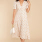 Sweet Ambition Ivory Floral Print Midi Dress - qrack theme