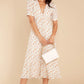 Sweet Ambition Ivory Floral Print Midi Dress - qrack theme