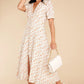 Sweet Ambition Ivory Floral Print Midi Dress - qrack theme
