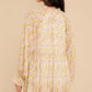 Feeling Loved Yellow Multi Floral Print Dress - qrack theme