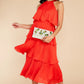 Feeling Groovy Red Midi Dress - qrack theme