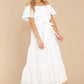 Relaxing Getaway White Maxi Dress - qrack theme